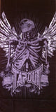 Black Tapout Beach Towel