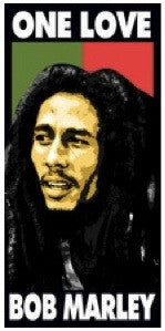 Bob Marley Beach Towel
