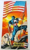 Captain America Beach Towel