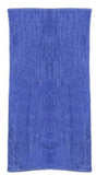 Solid Caribbean Blue Beach Towel