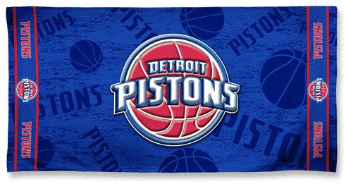 Pistons Beach Towel