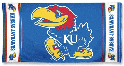University of Kansas Beach Towel