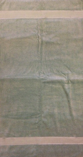 Solid Light Blue Beach Towel