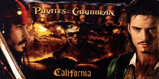 Pirates of the Caribbean Beach Towel