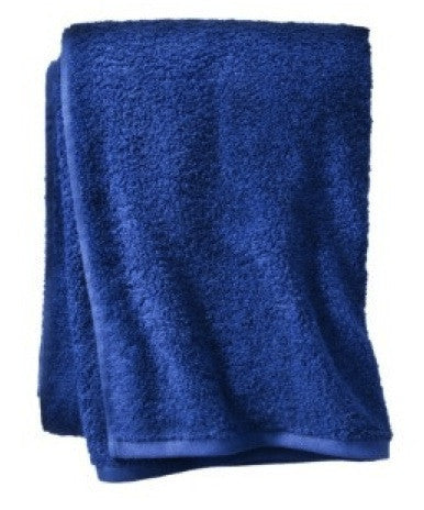 Small Royal Blue Beach Towel