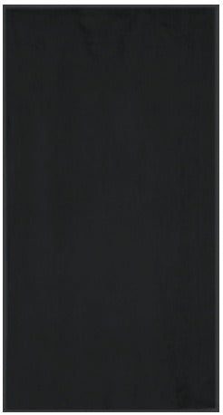 Black beach towels oversized 2025