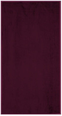 Solid Garnet Beach Towel