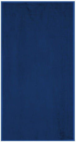 Solid Navy Blue Beach Towel