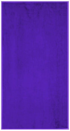 Solid Purple Beach Towel