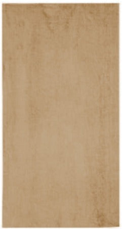 Solid Tan Beach Towel