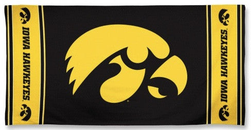University of Iowa Beach Towel