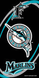 Marlins Beach Towel