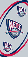 New Jersey Nets Beach Towel