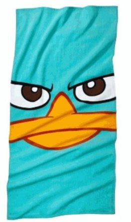 Phineas and Ferb Beach Towel