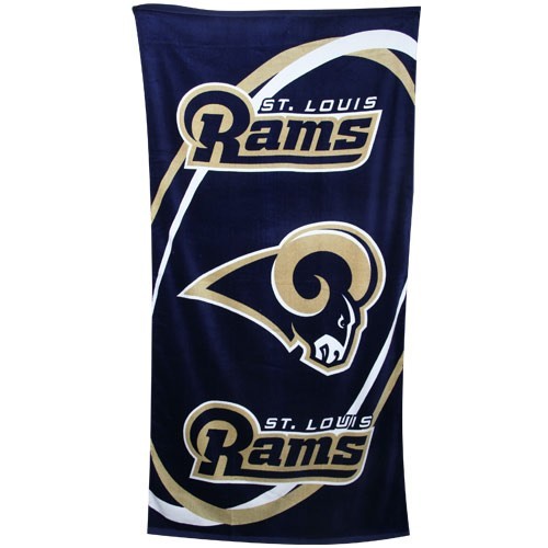 St. Louis Rams Beach Towel