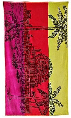 Tropical Fair Beach Towel